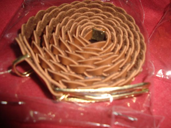 Cinto Trançado Marrom